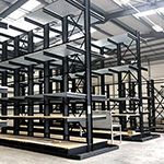 Cantilever Racking for Long and Awkward Raw Materials Complete