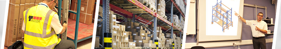 Pallet Racking Inspection Training at Teccon