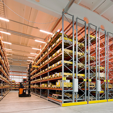 mobile pallet racking systems