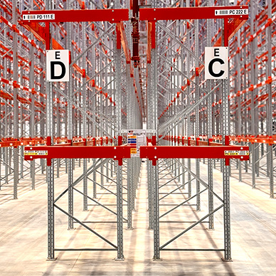 labelling for pallet racking systems